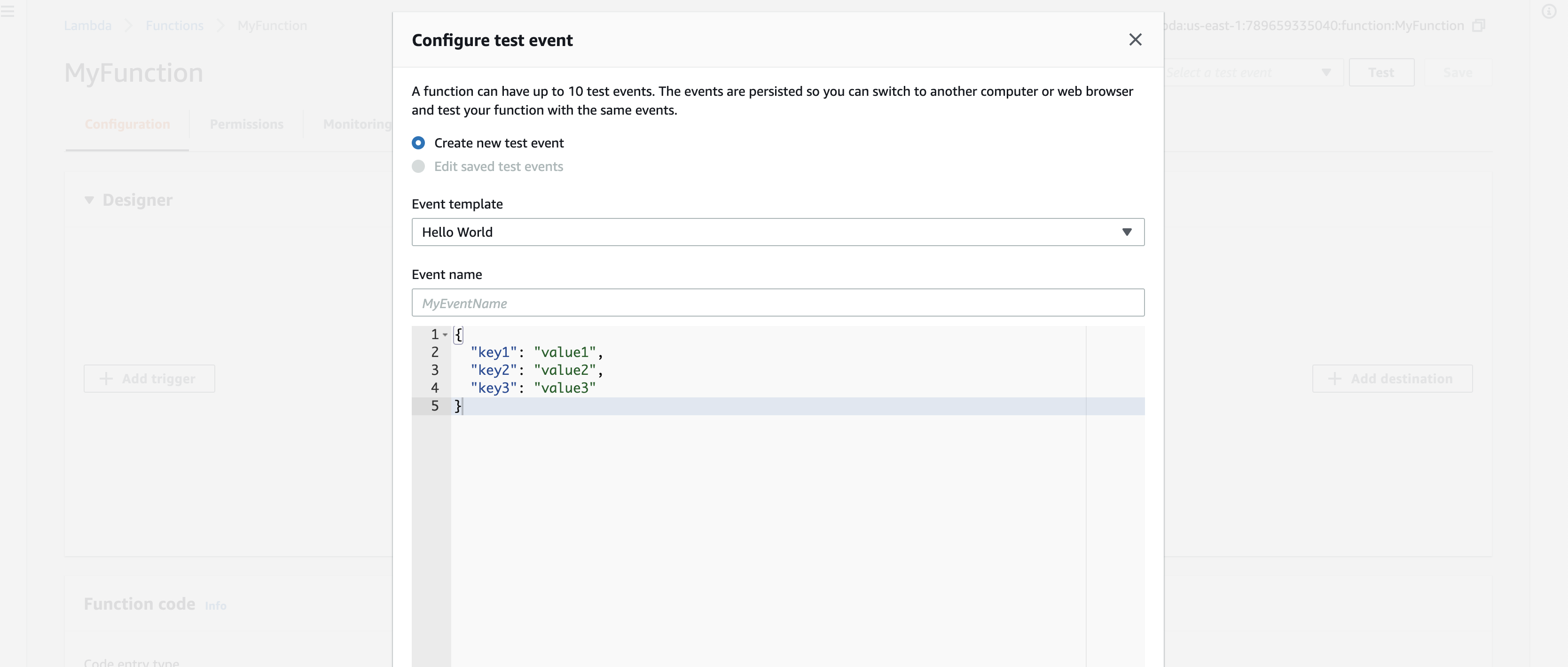 Lambda Function Argument